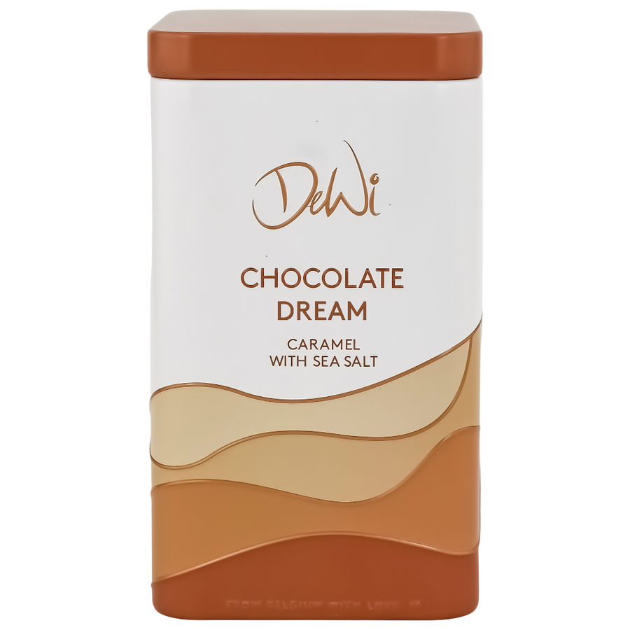 DeWi Chocolate Dream Salzkaramell 200g – Schokoladenkonfekt, Salzkaramell, Meersalz, cremig