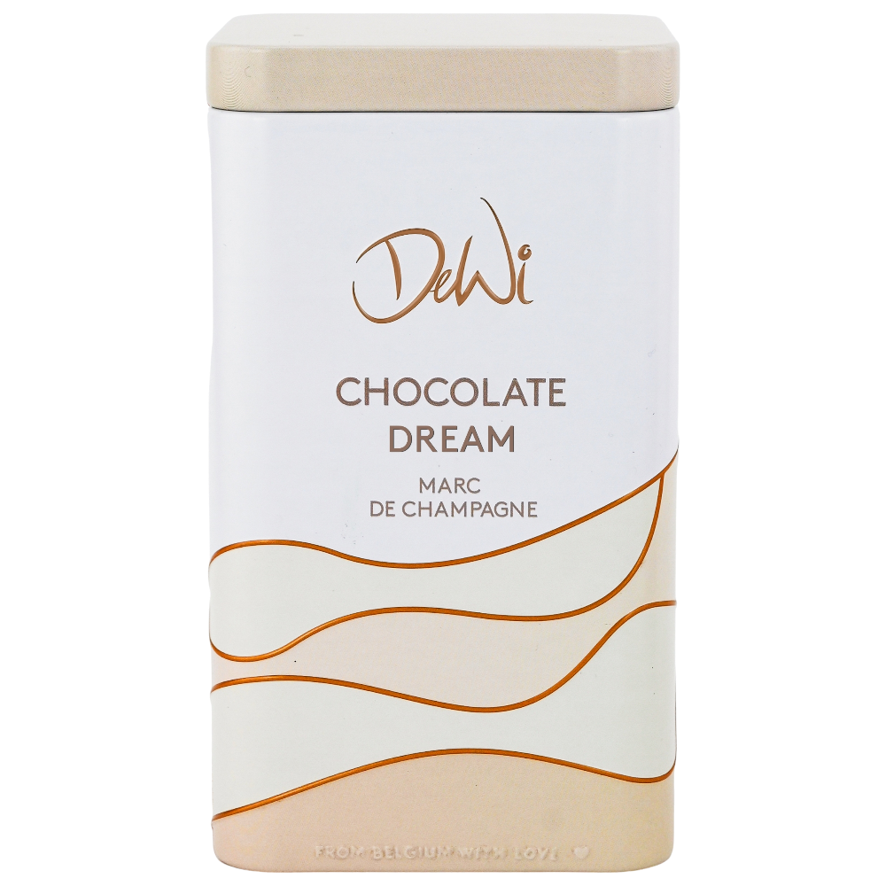 DeWi Chocolate Dream Marc de Champagne 200g – Schokoladenkonfekt, Marc-de-Champagne, cremig