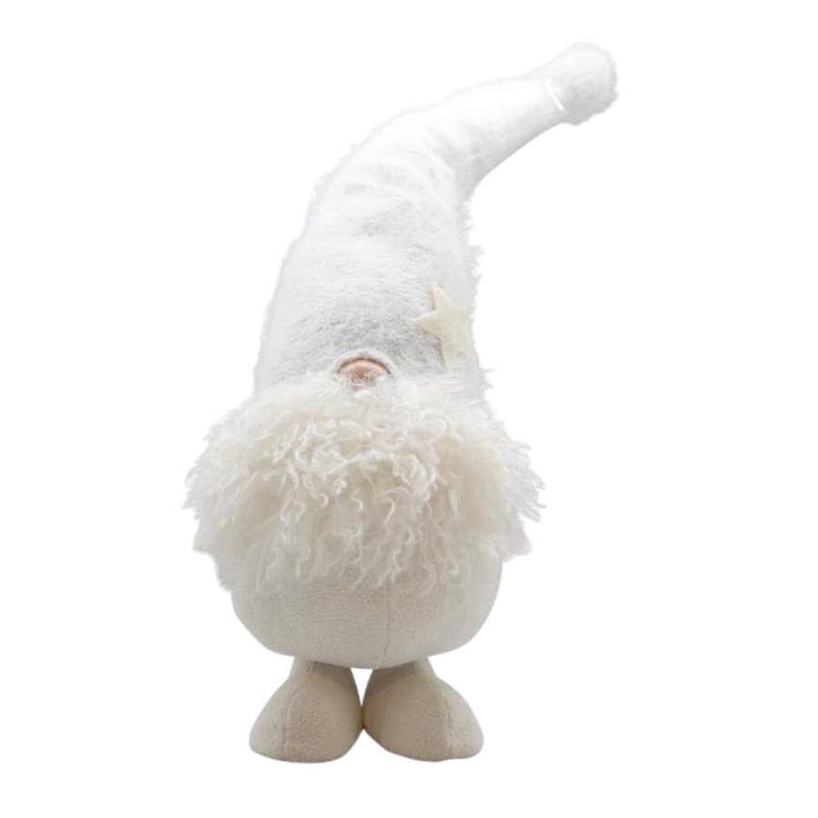 Santa RUNT Weihnachtsfigur aus Stoff, kuschelige Dekoration 9x9x29 cm