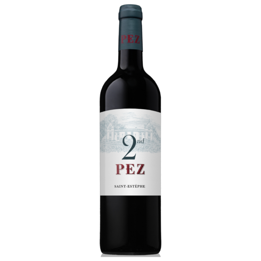 Chateau de Pez 2nd PEZ Saint-Estephe 2020 - französischer Bordeaux-Rotwein aus Saint-Estèphe mit 58% Cabernet Sauvignon und fein geschliffenen Tanninen