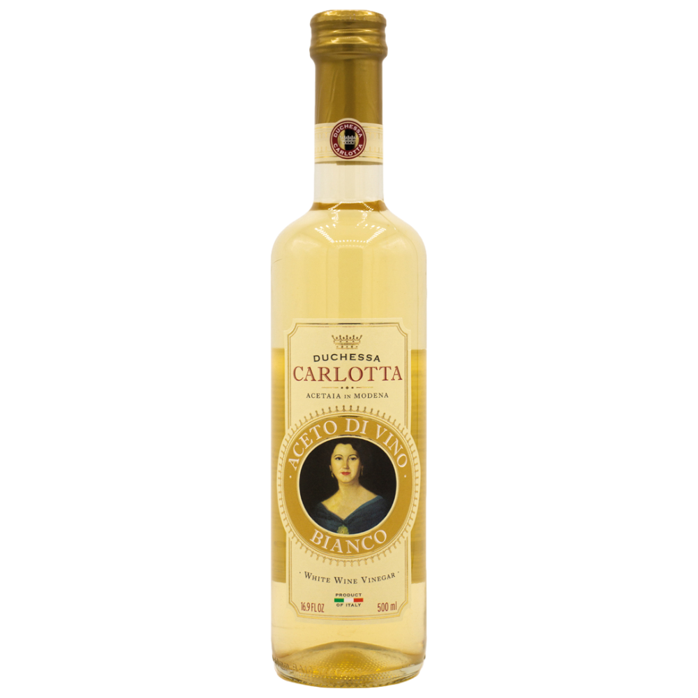 Giuseppe Giusti Aceto di Vino Bianco - Weißweinessig aus Modena, gereift in Eichenfässern, 6% Säuregehalt