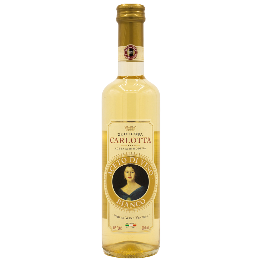Giuseppe Giusti Aceto di Vino Bianco - Weißweinessig aus Modena, gereift in Eichenfässern, 6% Säuregehalt