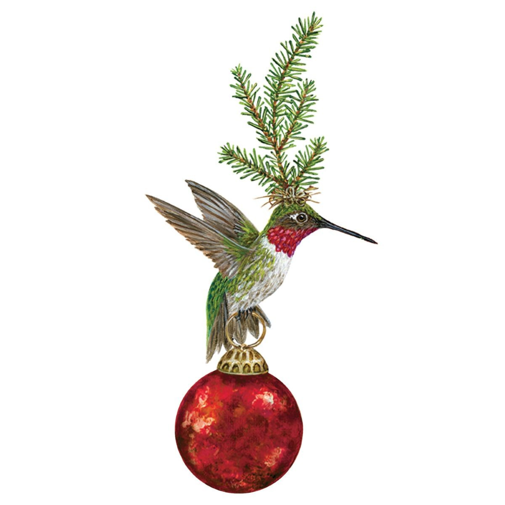 ppd Cocktailservietten Franklin 25x25 cm mit klassischem Franklin Design, 20 Stück, 3-lagig, FSC-zertifiziert