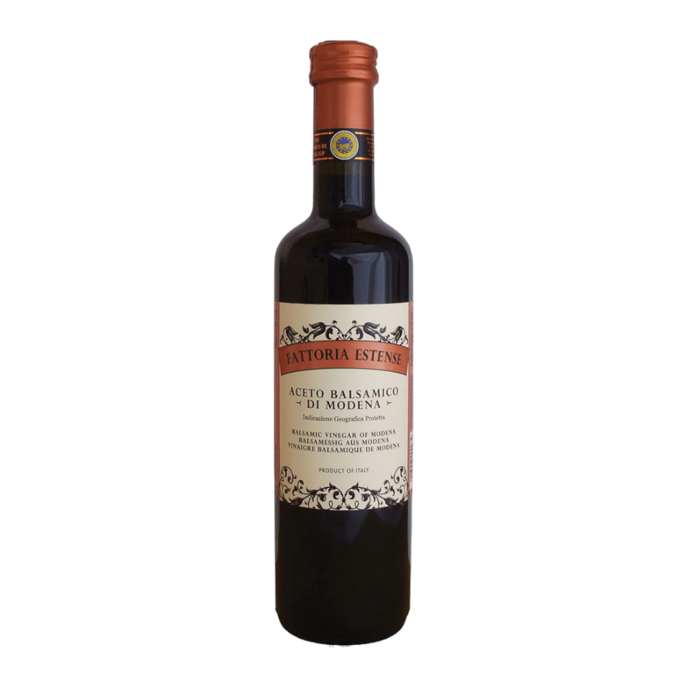 Fattoria Estense Aceto Balsamico Modena IGP Classic 500ml - körperreicher italienischer Balsamico-Essig mit geschützter geografischer Angabe