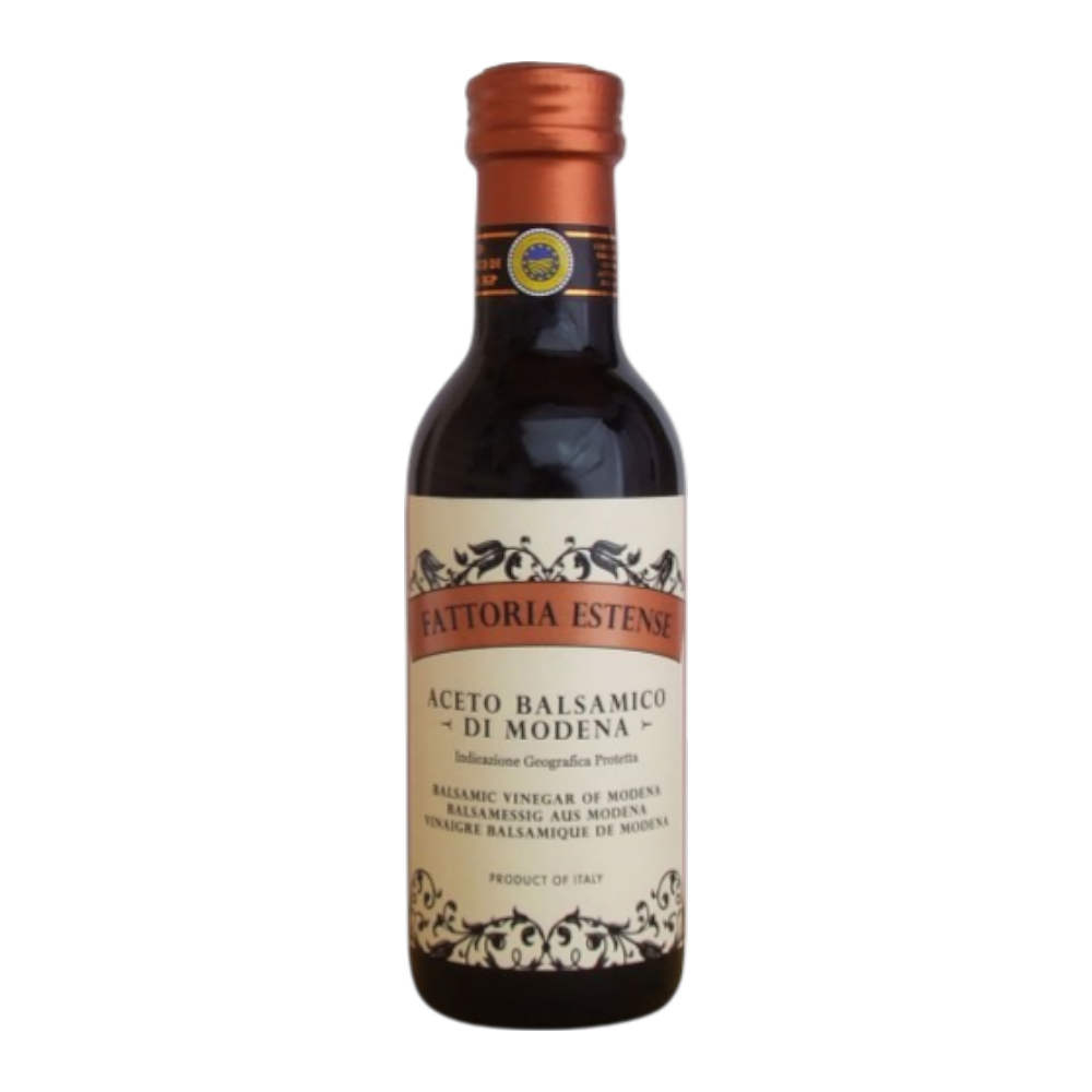 Fattoria Estense Aceto Balsamico Modena IGP Classic 250ml - körperreicher italienischer Balsamico-Essig mit geschützter geografischer Angabe