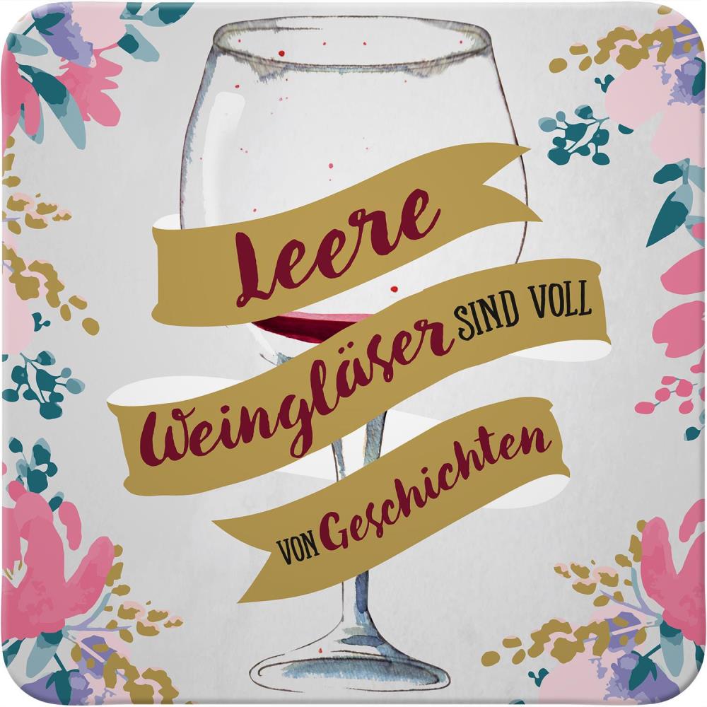 my beautytree Untersetzer Weingläser Geschichten