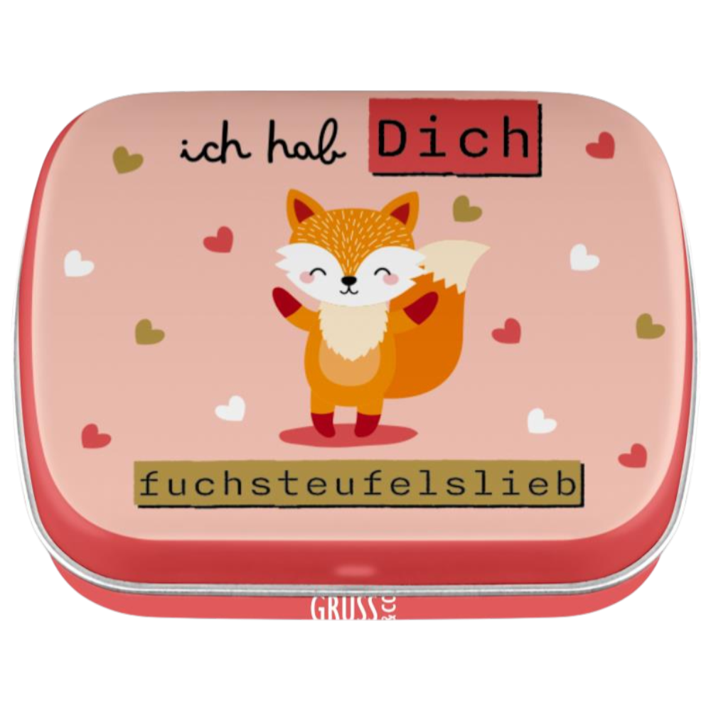 GRUSS&CO Mint Fuchsteufel Metalldose