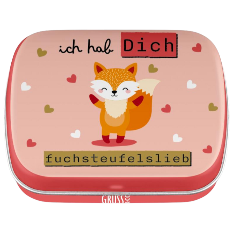 GRUSS&CO Mint Fuchsteufel Metalldose