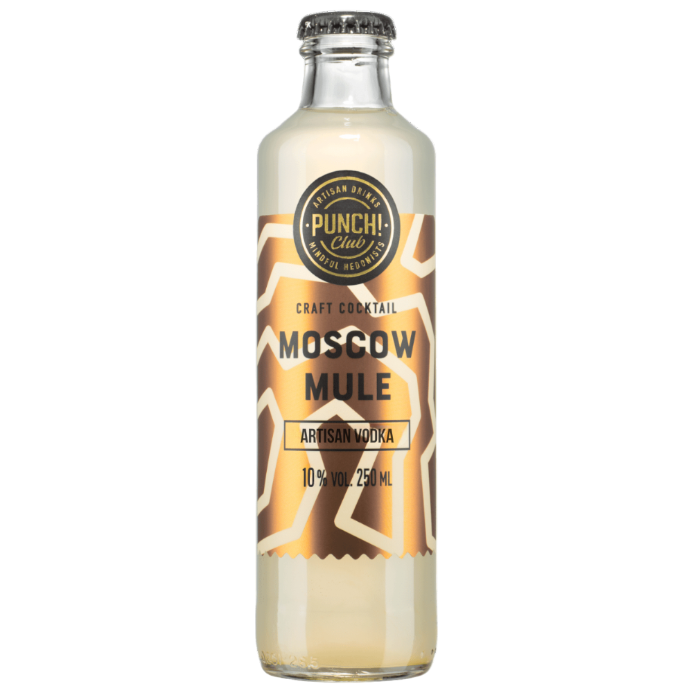 Punch Club Moscow Mule 250ml – Vodka, Ingwer, Kaffernlimette, Pfeffer, frisch, würzig