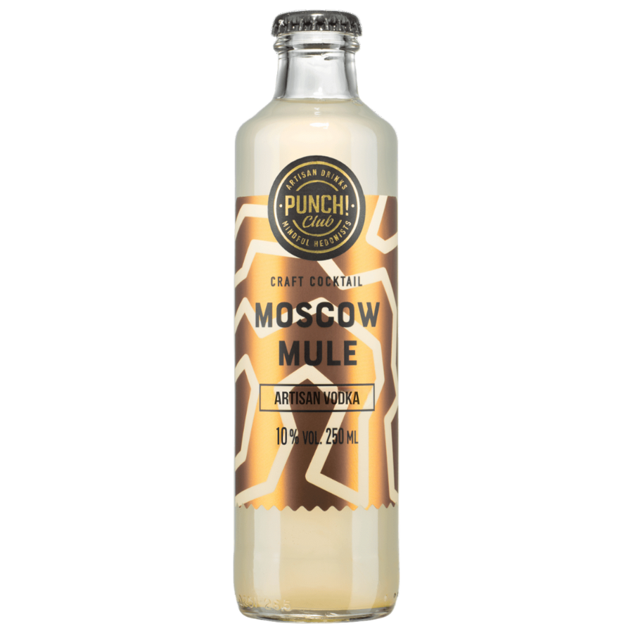 Punch Club Moscow Mule 250ml – Vodka, Ingwer, Kaffernlimette, Pfeffer, frisch, würzig