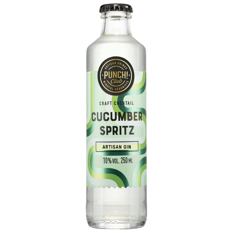 Punch Club Cucumber Spritz 250ml – Gin, Gurke, Basilikum, frisch, sommerlich