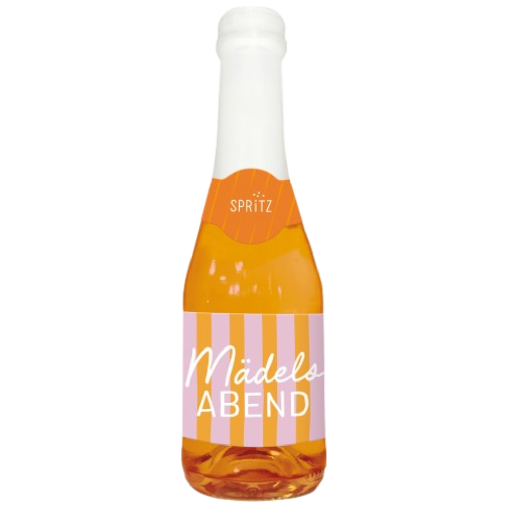 Grafik Werkstatt, Aperitivo Spritz-Flasche Mädelsabend 0,2 l