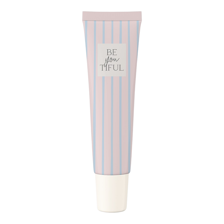 Grafik Werkstatt Wohlfühl-Handcreme Be you tiful mit Spruch "Be you tiful", pflegende Formel mit Sheabutter und Mandelöl