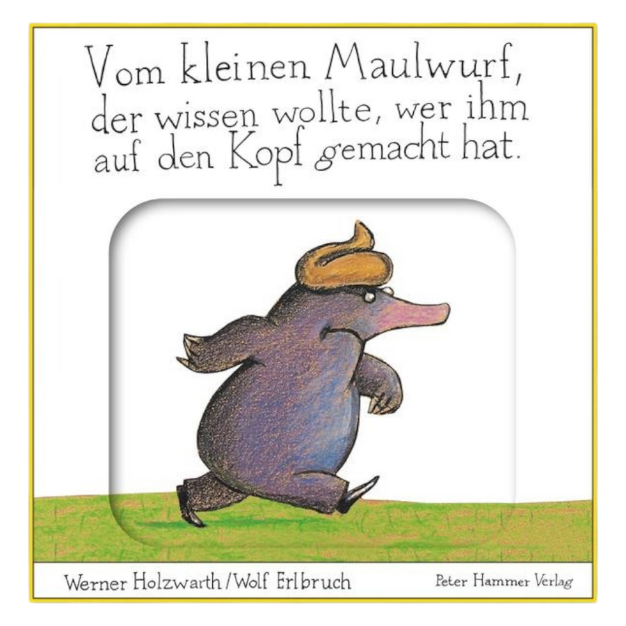 Vom kleinen Maulwurf Pappbilderbuch mit Schiebeelementen, interaktive Seiten zum Entdecken