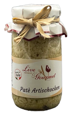 Live & Gourmet, Paté Artischocken, 180g