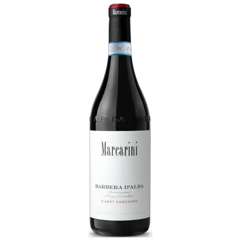 Marcarini Barbera d’Alba Ciabot Camerano 2024 0,75 l Granat warm komplex süße Tannine