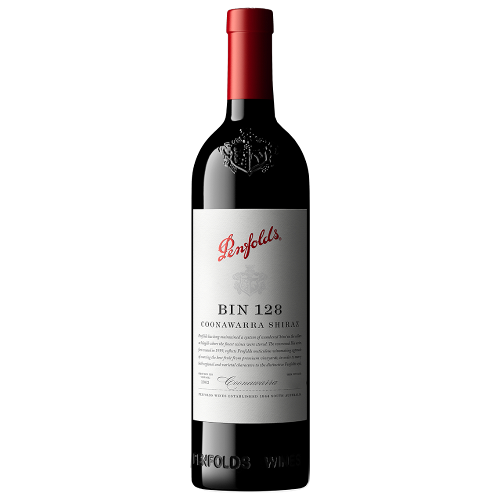 Penfolds BIN 128 Coonawarra Shiraz 2023 – Shiraz, Pfeffer, Cranberry, Coonawarra