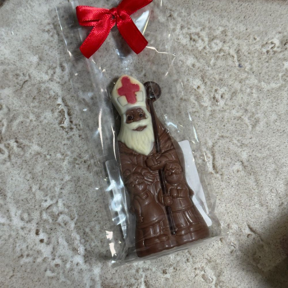 Nikolaus Geschenkset mit Tee Santa Mütze und Tartufo