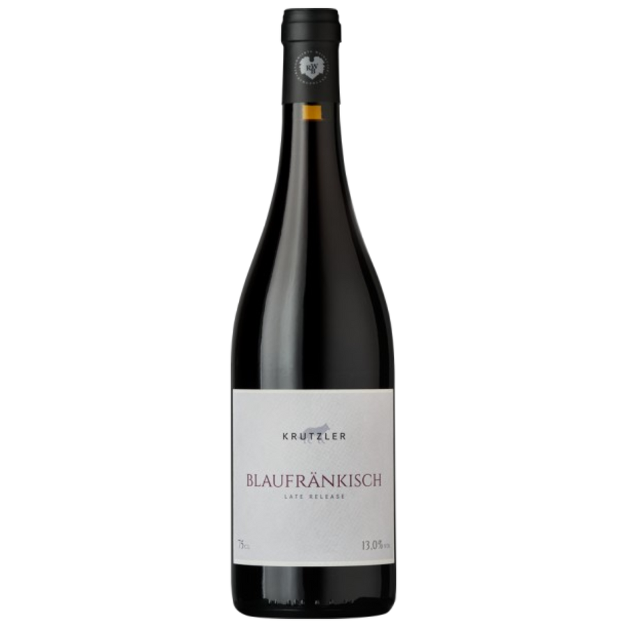 Krutzler Blaufränkisch Late Release 2022 0,75 l Zwetschken Wacholder Brombeere