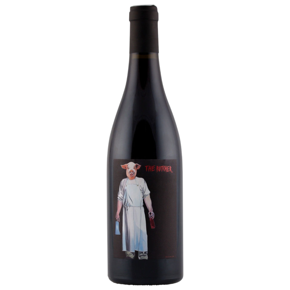 Schwarz Pinot Noir Butcher 2023 – Amarena-Kirsche, Waldbeeren, Rubin, Eleganz