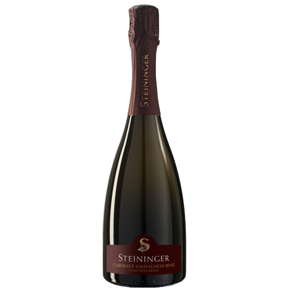 Steininger Cabernet Sauvignon Rosé Sekt 2023 0,75 l Kupferrot Erdbeer Confit Waldbeeren Ribisel