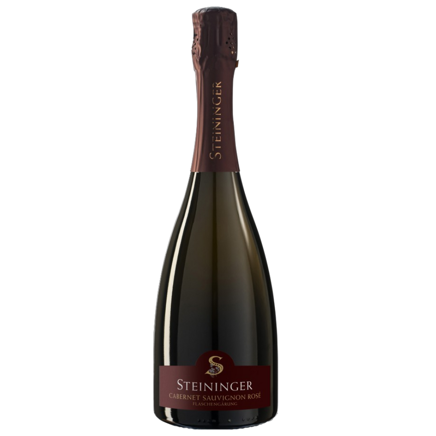 Steininger Cabernet Sauvignon Rosé Sekt 2023 0,75 l Kupferrot Erdbeer Confit Waldbeeren Ribisel