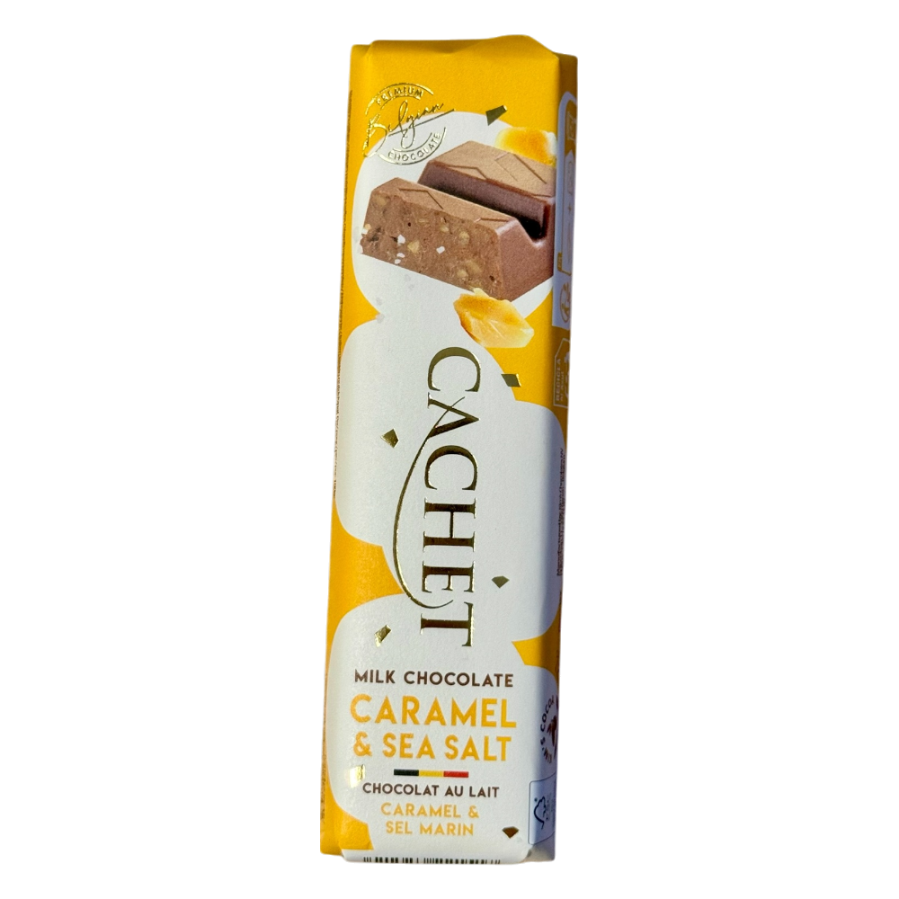 Cachet Milk Chocolate Caramel Sea Salt – Schokolade mit Karamell
