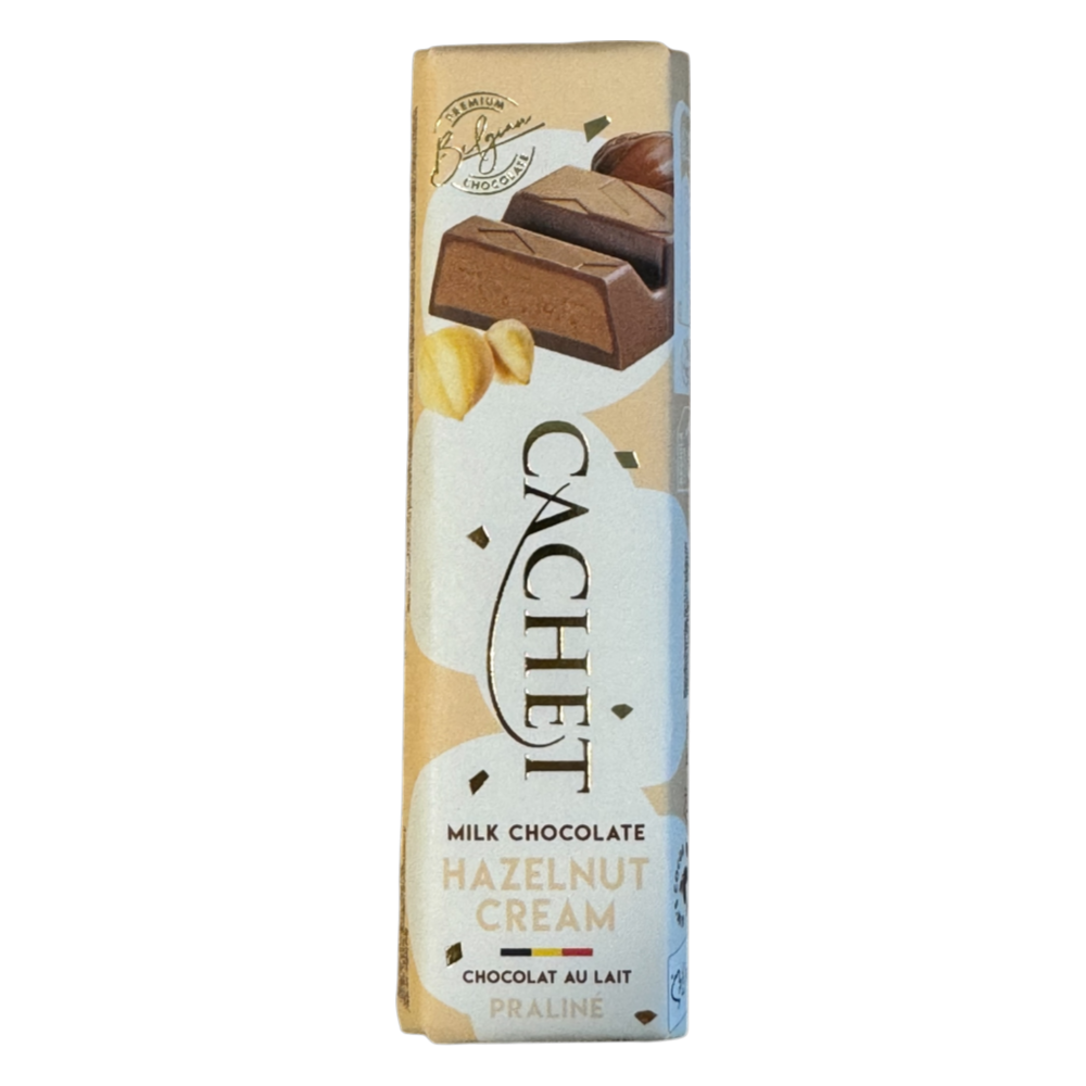 Cachet Hazelnut Cream Nugat – belgische Schokolade mit Haselnusscreme