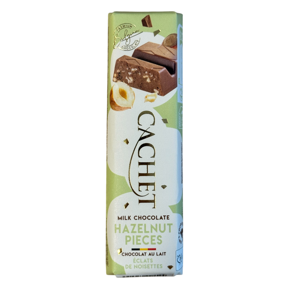 Cachet Milk Chocolate Hazelnut Pieces, 50g