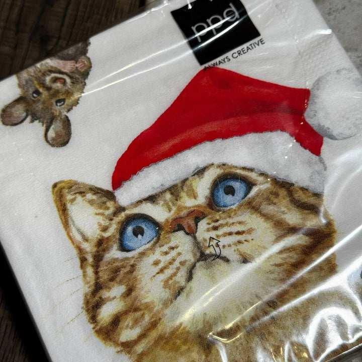 Weihnachten Geschenkbox mit süßen und herzhaften Snacks