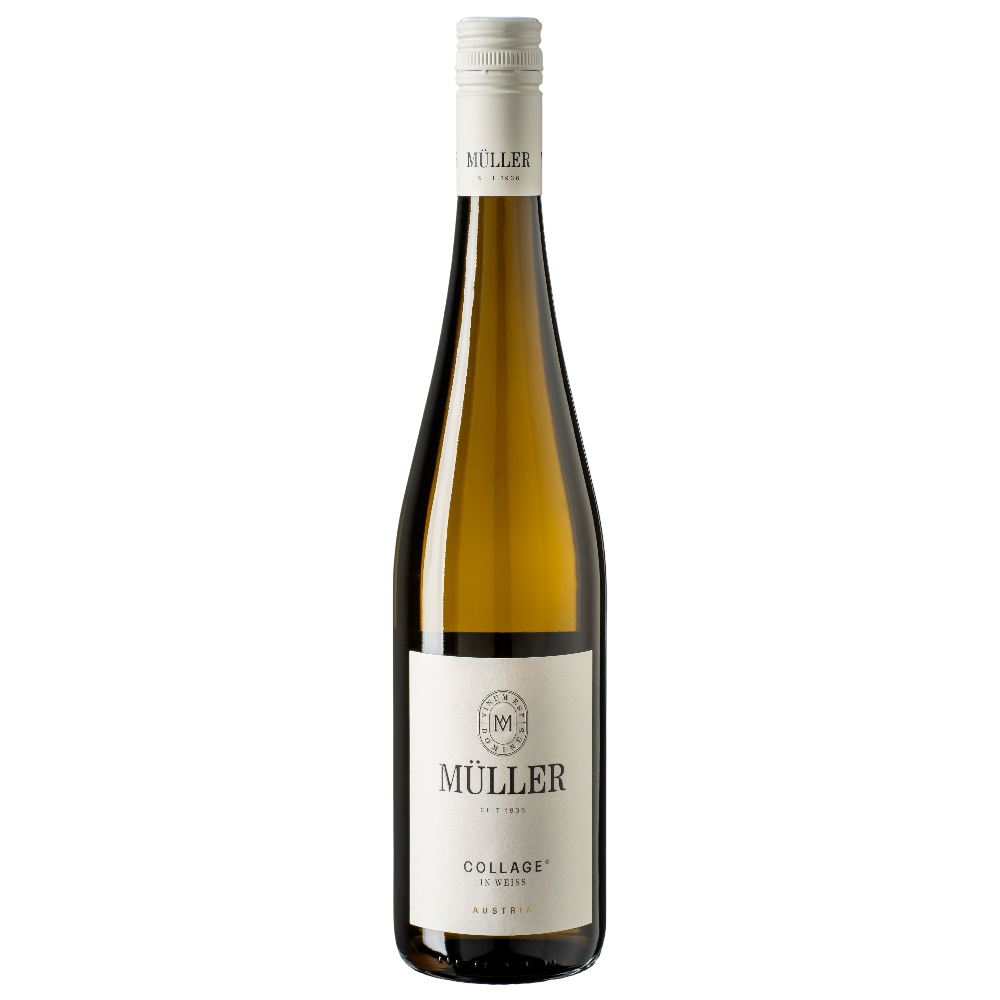 Weingut Müller, Collage in Weiss 2025, 0,75 l