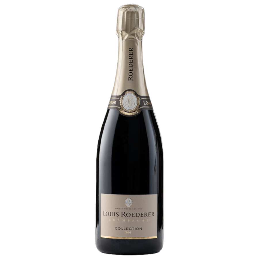 Louis Roederer Champagne Collection 244 Magnum – Chardonnay, Pinot Noir, Meunier, goldgelb, Kreide