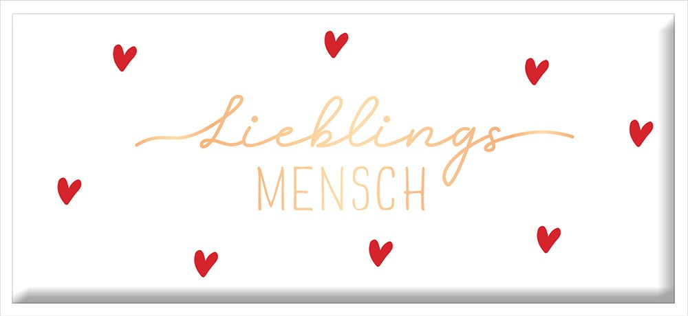 Grafik Werkstatt, Schoko Lieblingsmensch, 30g