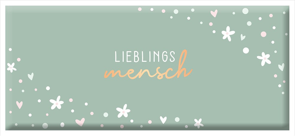 Grafik Werkstatt, Schoko Lieblingsmensch, 30g