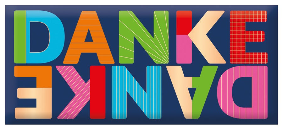 Schoko Danke 30g – Schokolade, Goldveredelung, Danke, Geschenk, Wertschätzung