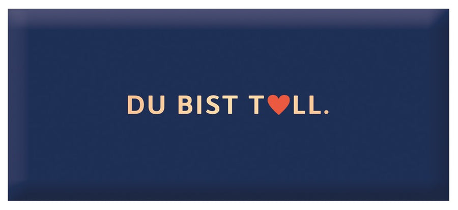 Schoko Du bist toll 30g – Schokolade, Goldveredelung, Lob, Geschenk, Wertschätzung