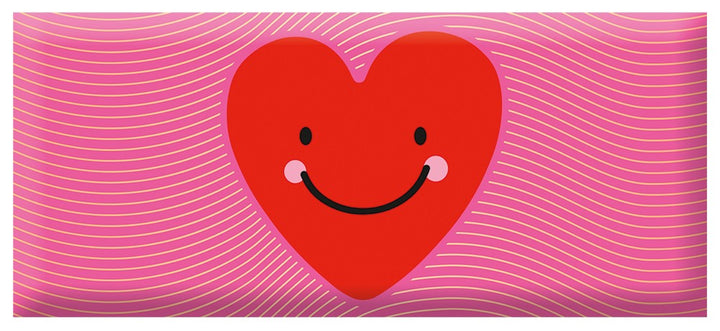 Schoko Herzgesicht 30g – Schokolade, Goldveredelung, Herz, Gesicht, Geschenk, Mitbringsel