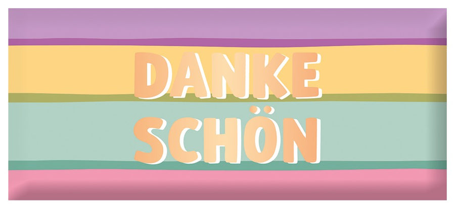 Schoko Dankeschön 30g – Schokolade, Goldveredelung, Dankeschön, Geschenk, Wertschätzung