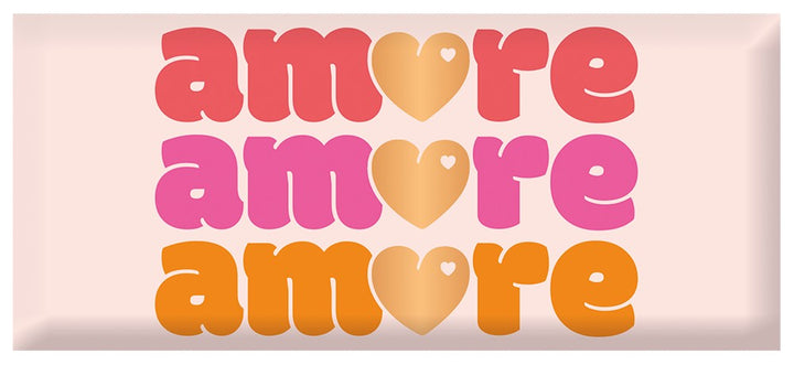 Grafik Werkstatt Schokolade amore 30g – Goldveredelung, Liebe, Schokolade