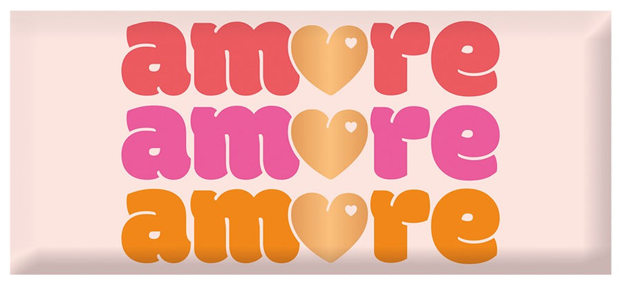 Grafik Werkstatt Schokolade amore 30g – Goldveredelung, Liebe, Schokolade