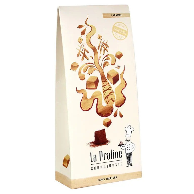 La Praline ART Collection Salted Caramel – Kakaokonfekt mit Karamell
