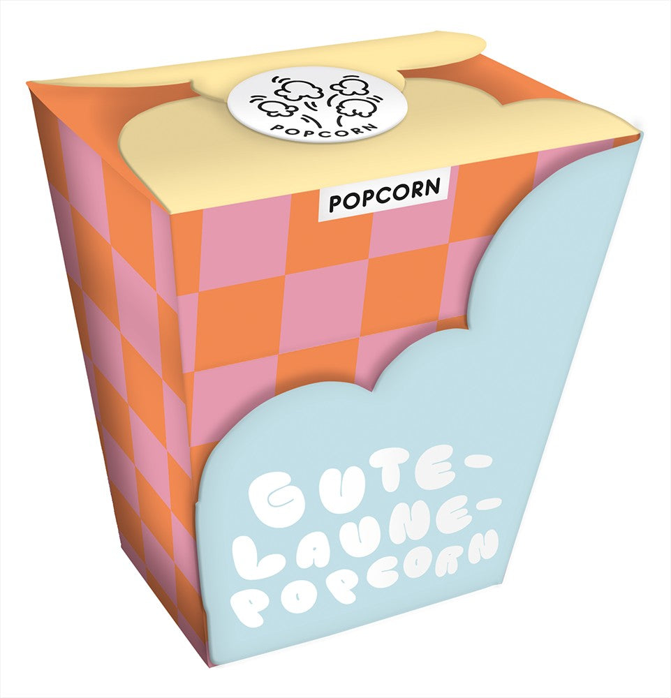 Gute-Laune-Popcorn 65g – Popcorn, knusprig, Kakao, Mais, Snack, Freude
