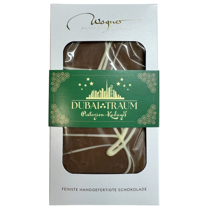 Wagner Dubai Traum Schokolade – handgefertigte Vollmilchschokolade 140 g