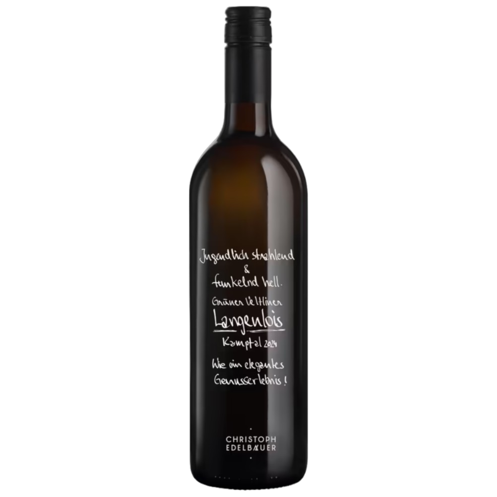 Edelbauer Gruner Veltliner Langenlois 2024 - österreichischer Grüner Veltliner aus Langenlois mit mineralischem Touch und zitrussigem Nachhall