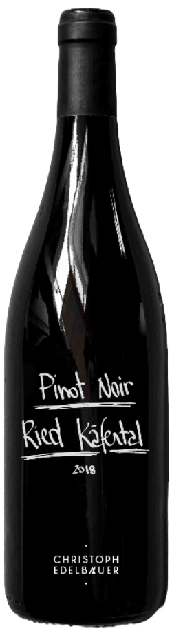 Edelbauer Pinot Noir Ried Käfertal 2018 – Rubingranat, Kräuter, Kirsche, Struktur