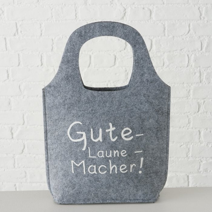 Handgearbeitete Geschenktasche Geschenk mit Henkel abriebfest pro Bestellung 1 Stück Variante nach V