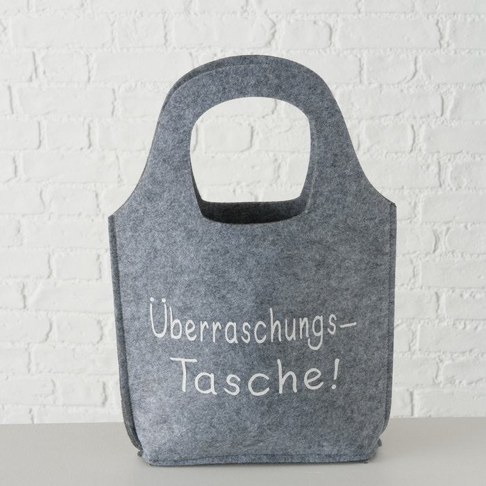 Handgearbeitete Geschenktasche Geschenk mit Henkel abriebfest pro Bestellung 1 Stück Variante nach V