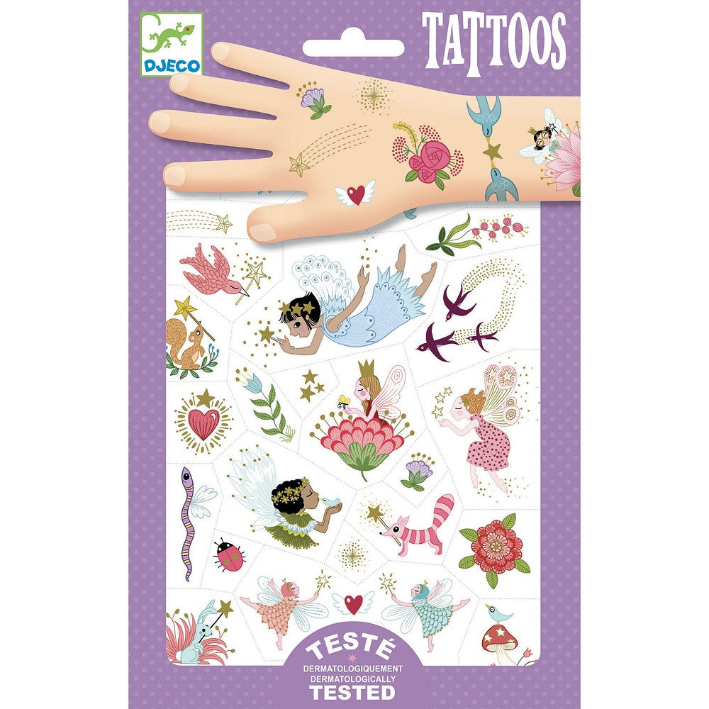 Djeco, Feenfreunde Tattoos