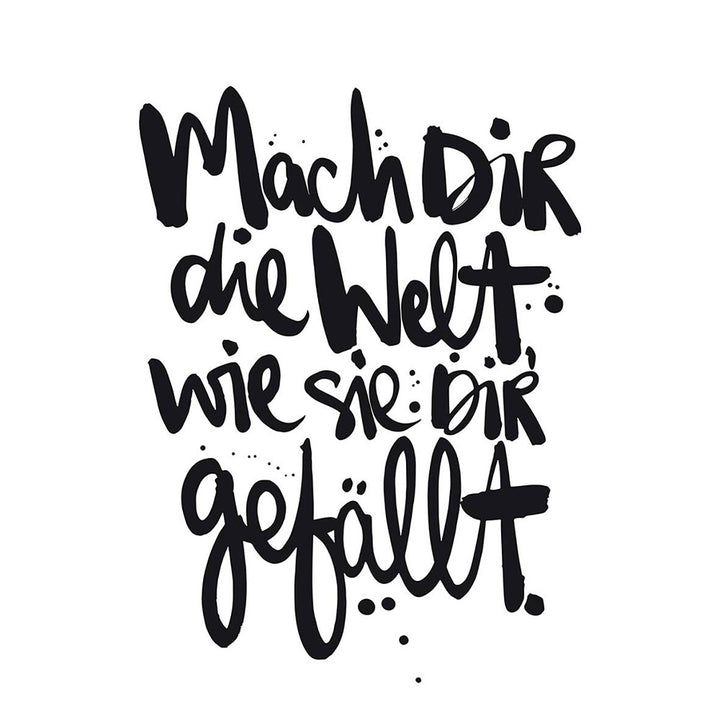 ppd, Mach dir die Welt Napkin 33x33 cm