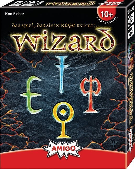 Wizard Kartenspiel, magisches Stichspiel für 3-6 Zauberlehrlinge ab 10 Jahren